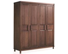 Armário Cairo 4 Portas 3 Gavetas Madeira Maciça Weihermann