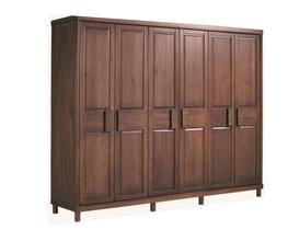 Armário Cairo 6 Portas 3 Gavetas Madeira Maciça Weihermann