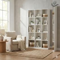 Armário Colmeia 15 Nichos Estante Organizador Multiuso Livreiro Casa Sala Quarto Cozinha Lavanderia