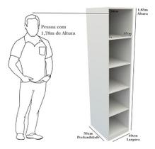 Armário Colmeia Eloisa M4 100% Mdf (closet Lojas Expositor) Armário Colmeia Eloisa M4 100% Mdf (closet Lojas Expositor)