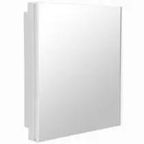 armario com espelho astra 30,5 cm x 35,5 cm branco a-41