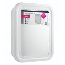 Armário Com Espelho Atlas Sobrepor Branco Para Banheiro 30X37x9 Armário Com Espelho Atlas Sobrepor Branco Para Banheiro 30X37x9