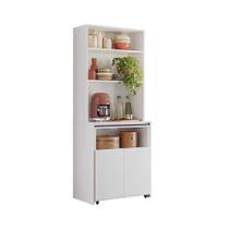 Armário com mesa canto do café multifunção Due Kits Paraná Armário com mesa canto do café multifunção Due Kits Paraná