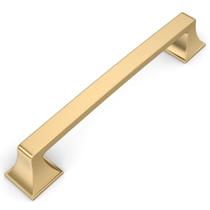 Armário com orifício Amerdeco Champagne Bronze de 128 mm, pacote com 10