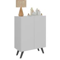 Armário Cômoda Infantil 2 Portas Retrô Multimóveis Mp4231 Branco preto Branco preto Armário Cômoda Infantil 2 Portas Retrô Multimóveis Mp4231 Branco preto Branco preto