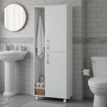 Armário Compacto com Suporte para Itens de Limpeza Versátil e Resistente