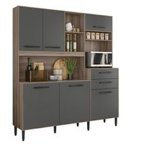 Armario Cozinha 6 Portas e 2 Gavetas Salsa Armario Cozinha 6 Portas e 2 Gavetas Salsa