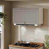 Armário Cozinha Aéreo 1 Porta Basc 70Cm Iluminata Brco/Fendi Armário Cozinha Aéreo 1 Porta Basc 70Cm Iluminata Brco/Fendi