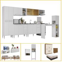 Armário Cozinha Casa Completa Mobiliada 5 Ambientes Multimóveis CR60009