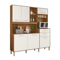 Armário Cozinha Compacta 6 Portas 2 Gavetas 5 Prateleiras Espaço P/ Forno/Microondas Pés C/ Regulagem Salsa Armário Cozinha Compacta 6 Portas 2 Gavetas 5 Prateleiras Espaço P/ Forno/Microondas Pés C/ Regulagem Salsa