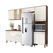 Armário Cozinha Compacta com Gabinete para pia 120cm Multimóveis CR20240