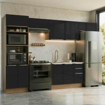 Armário Cozinha Completa 350 x 60 cm Lux Madesa 02