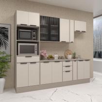 Armário Cozinha Completa 7 Peças 270cm Stylo c/ Torre Quente