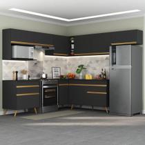 Armário Cozinha Completa de Canto Veneza Multimóveis V2071