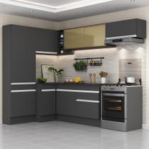 Armário Cozinha Completa de Canto Veneza Multimóveis V2087 Armário Cozinha Completa de Canto Veneza Multimóveis V2087