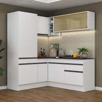 Armário Cozinha Completa de Canto Veneza Multimóveis V2088 Armário Cozinha Completa de Canto Veneza Multimóveis V2088