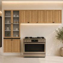 Armário Cozinha Completo Ditália Berlim 4 Pçs CV/BR B21 Cozy Armário Cozinha Completo Ditália Berlim 4 Pçs CV/BR B21 Cozy