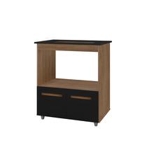 Armário Cozinha Cooktop 5 Bocas Elisa com 2 Portas Em MDP