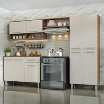 Armário Cozinha Estrela 9 Portas 1 Gav C/ Balcão