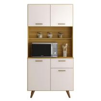 Armario Cozinha Izis com 4 Portas e 1 Gaveta