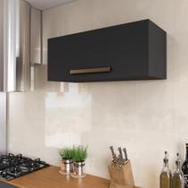 Armário Cozinha Lavanderia Dunk Aéreo Suspenso Com 1 Porta - Preto Armário Cozinha Lavanderia Dunk Aéreo Suspenso Com 1 Porta - Preto