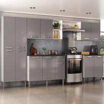 Armário Cozinha Modulada Completa 298cm Pequim Top Multimóveis MP3768 Armário Cozinha Modulada Completa 298cm Pequim Top Multimóveis MP3768