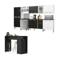 Armário Cozinha Modulado Bancada Americana Xangai Mp2206