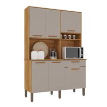 Armário Cozinha New Siena 5 Portas Abrir 1 Porta Basculate 1 Gaveta Salleto
