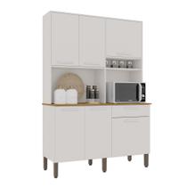 Armário Cozinha New Siena 5 Portas Abrir 1 Porta Basculate 1 Gaveta Salleto