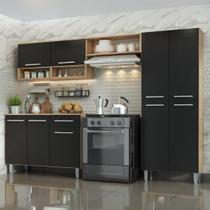 Armário Cozinha Tonielque Estrela 9 Portas 1 Gaveta Com Balcão Armário Cozinha Tonielque Estrela 9 Portas 1 Gaveta Com Balcão