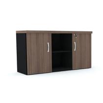 Armário credenza 2 portas pandin pe40 - walnut