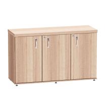 Armário Credenza Com 03 Portas PE40 Pandin 1,20 M Noce Naturale