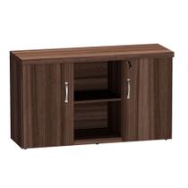 Armário Credenza Com Prateleira PE40 Pandin 1,20 M Walnut Armário Credenza Com Prateleira PE40 Pandin 1,20 M Walnut