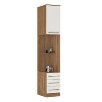 Armário Criado Irlanda 71180k Amêndola Branco - Demartêz Armário Criado Irlanda 71180k Amêndola Branco - Demartêz