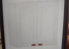 Armário cristal 2 portas 80cm
