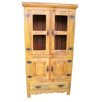 Armário Cristaleira Rústica Liberia Madeira de Demolição 4 Portas e 1 Gaveta Armário Cristaleira Rústica Liberia Madeira de Demolição 4 Portas e 1 Gaveta