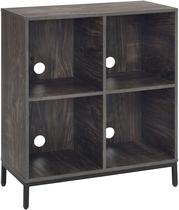 Armário Crosley Furniture Jacobsen Storage Cube Estante Brown Ash