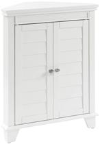 Armário Crosley Furniture Lydia Corner Storage branco Armário Crosley Furniture Lydia Corner Storage branco