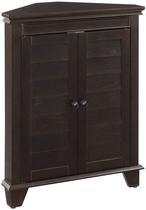 Armário Crosley Furniture Lydia Corner Storage Espresso Armário Crosley Furniture Lydia Corner Storage Espresso