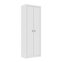 Armário de 171,5 cm para Home Office 02 Portas ME4105 Branco - Tecno Mobili