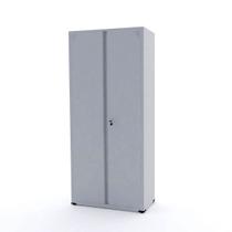 Armário de aço 2 portas 162x75x40 pandin ap408sl - cinza Armário de aço 2 portas 162x75x40 pandin ap408sl - cinza