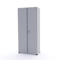 Armário de aço 200x90x40 pandin ap402sl - cinza