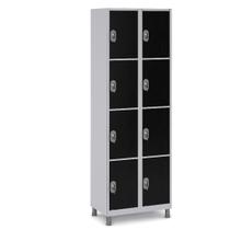 Armário de Aço 8 Portas Grandes Locker Academia Armário de Aço 8 Portas Grandes Locker Academia