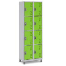 Armário de Aço 8 Portas Locker para Academia