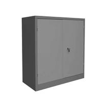 Armário de Aço Baixo 2 Portas com Prateleira Interna Multiuso, Resistente, Ideal para Casa ou Escritório