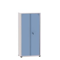 Armário de Aço Montável Econômico Ap408sl Pandin 1,63 m Cinza e Azul Dali Armário de Aço Montável Econômico Ap408sl Pandin 1,63 m Cinza e Azul Dali