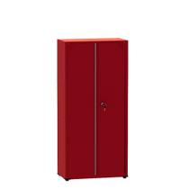 Armário de Aço Montável Econômico Ap408sl Pandin 1,63 m Vermelho