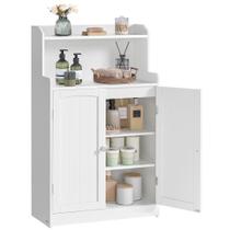 Armário de armazenamento de banheiro VASAGLE Cloud White UBBC770W01
