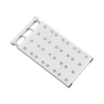 Armário De Armazenamento Expansível Com Prateleiras Em Camadas, Organizador Doméstico Sem