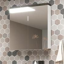 Armário de Banheiro 70cm 02 Portas Ref 710 Cewal - Branco/Portoro Armário de Banheiro 70cm 02 Portas Ref 710 Cewal - Branco/Portoro